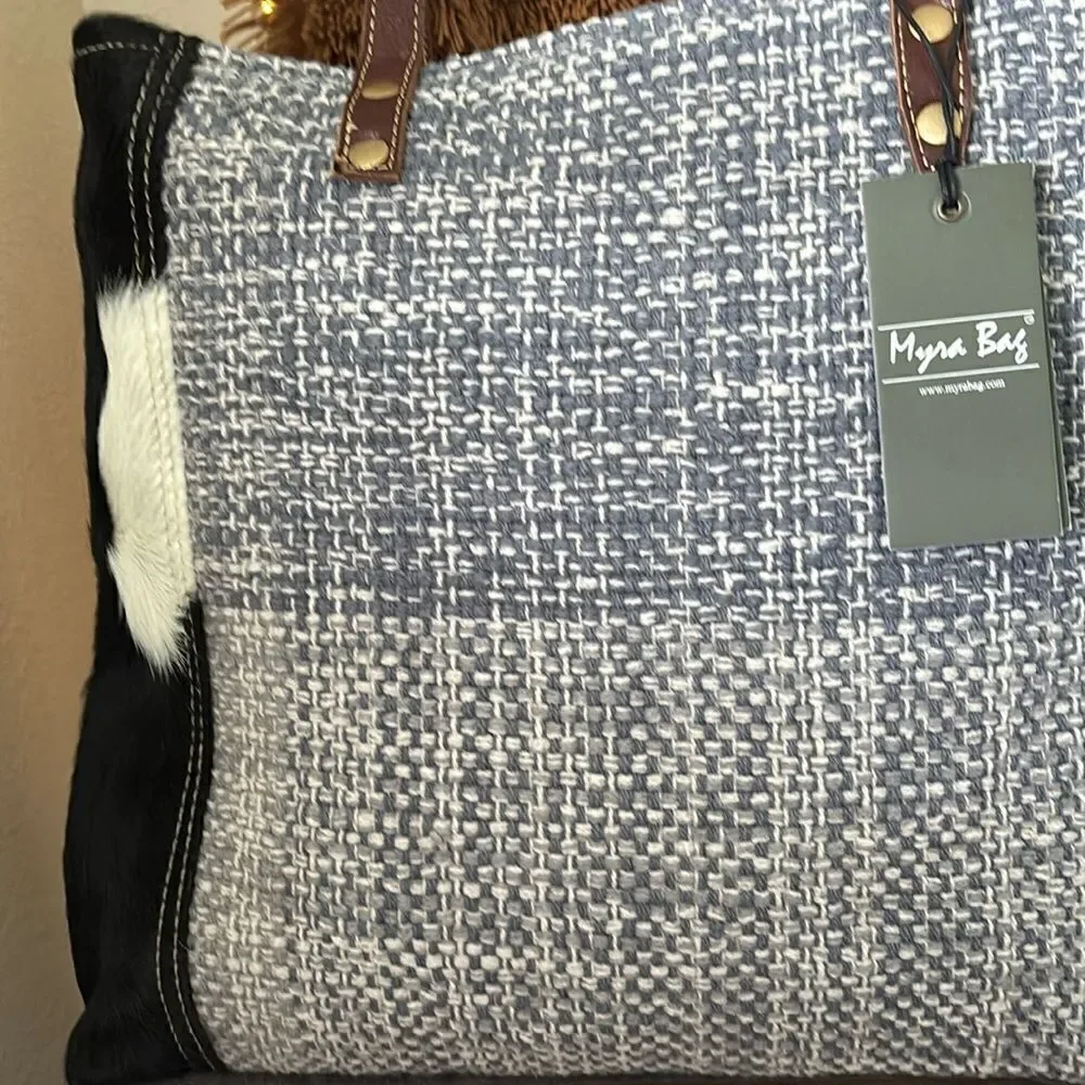 Myra Bag Ruffy-Tuffy Tote Bag NWT